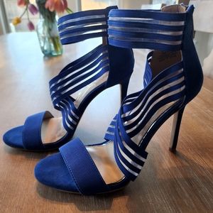 Cobalt blue heels!